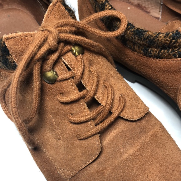 GH Bass & Co. Donahue Women’s Suede Oxford Shoes 8 - Picture 2 of 11